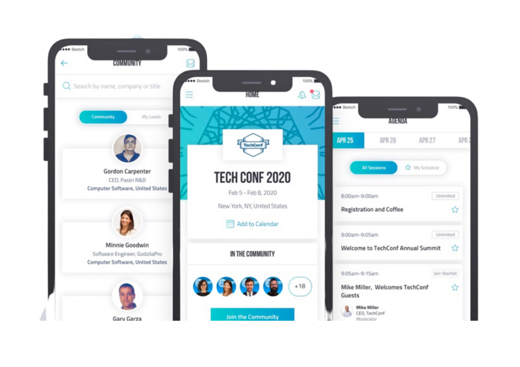 Mobile apps for events and conferences