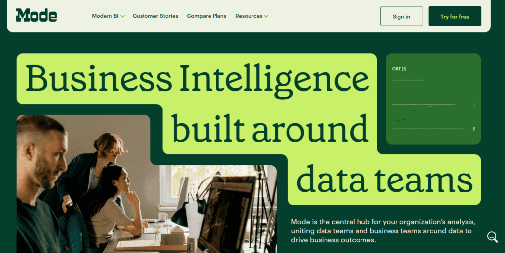 Embedded business intelligence software