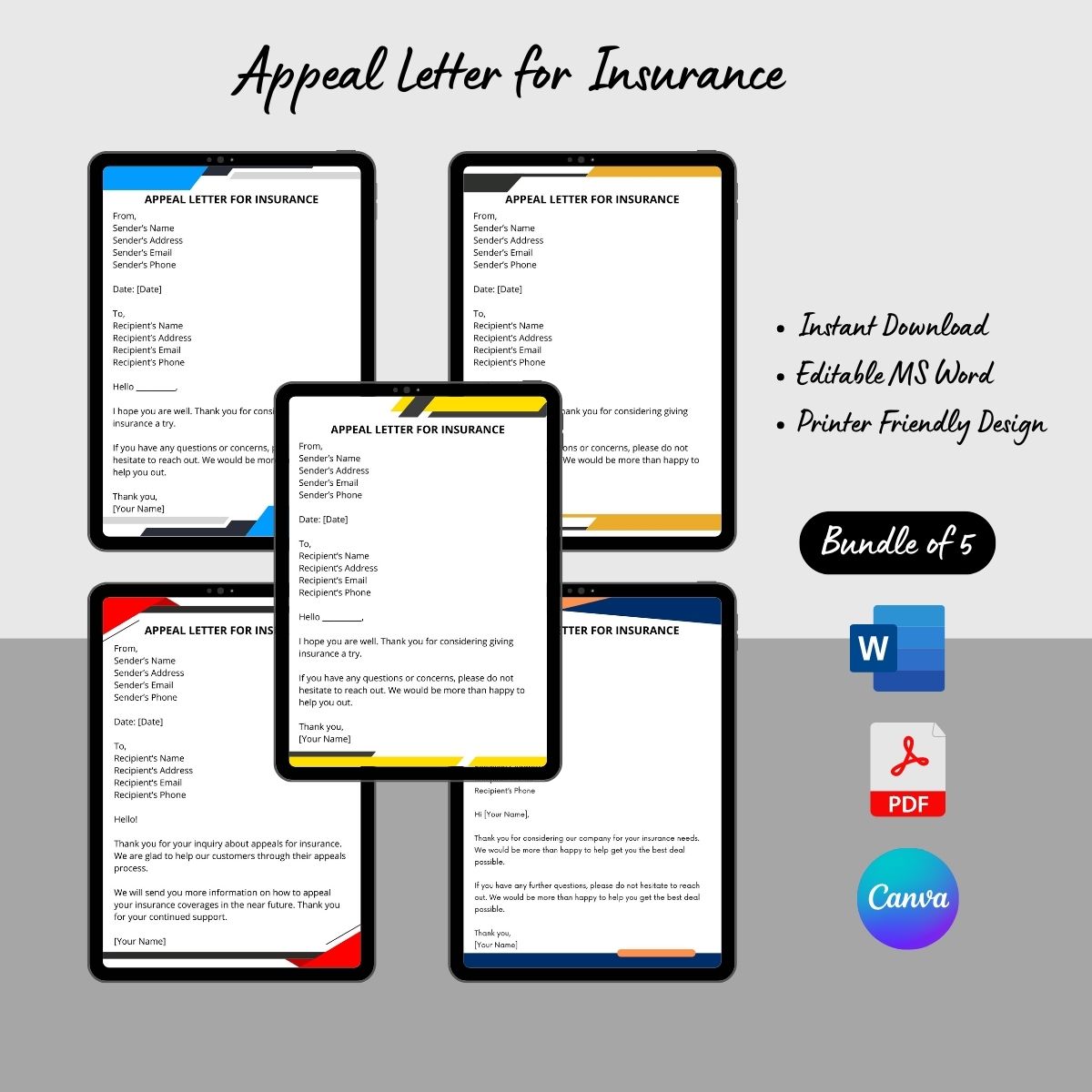 Appeal insurance reconsideration withdrawal everyone