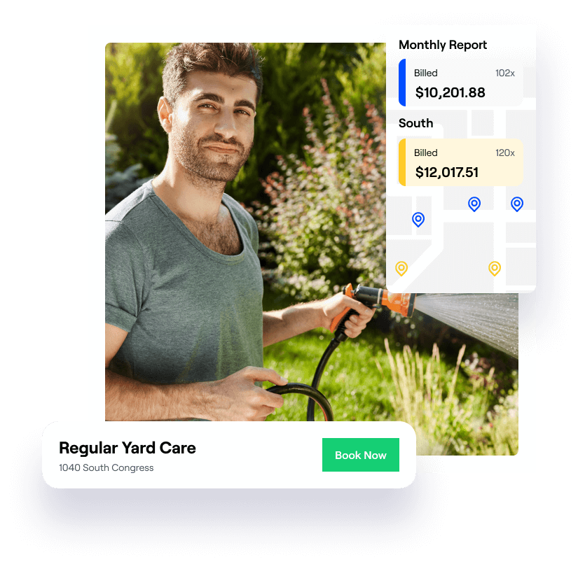 Software lawn care simple business time wasted
