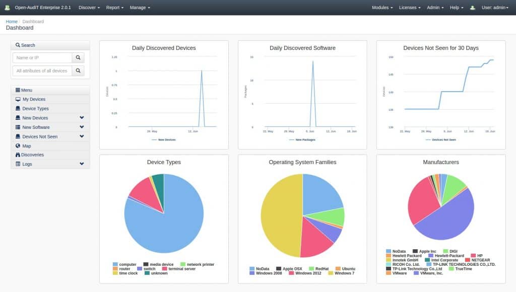 Computer hardware inventory software