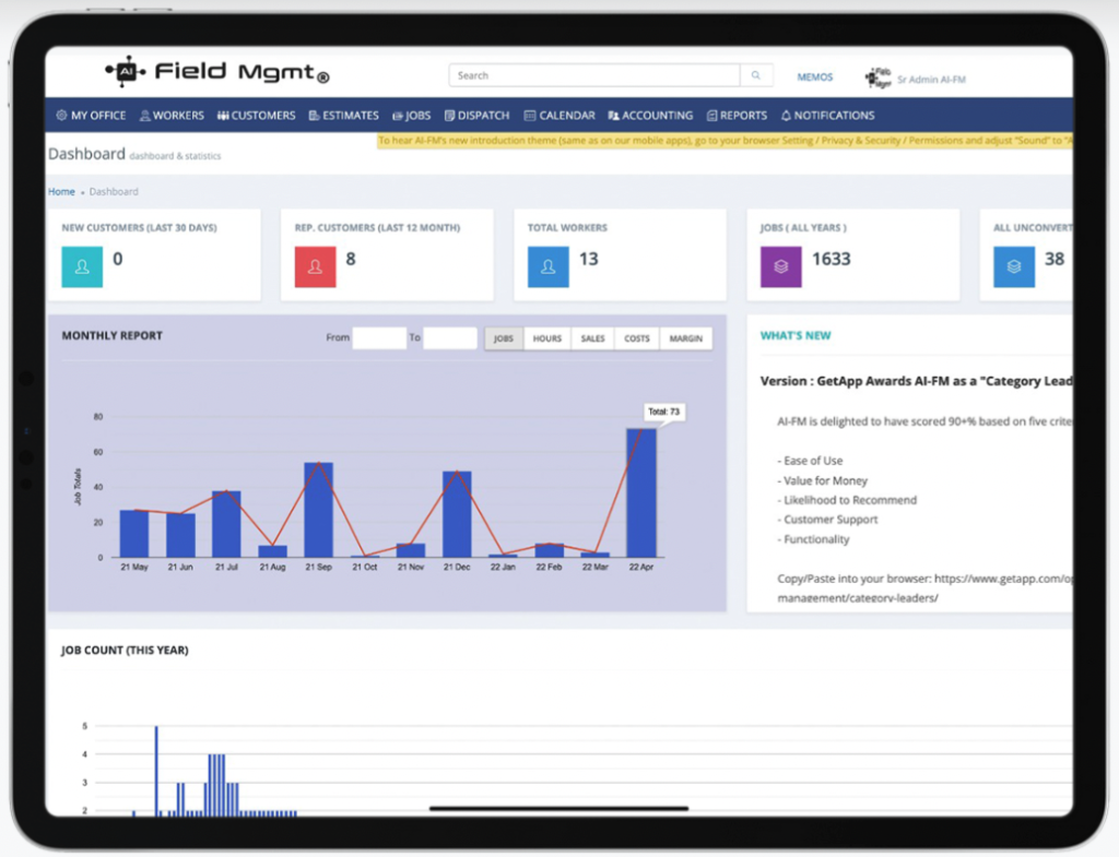 Crm dispatch software