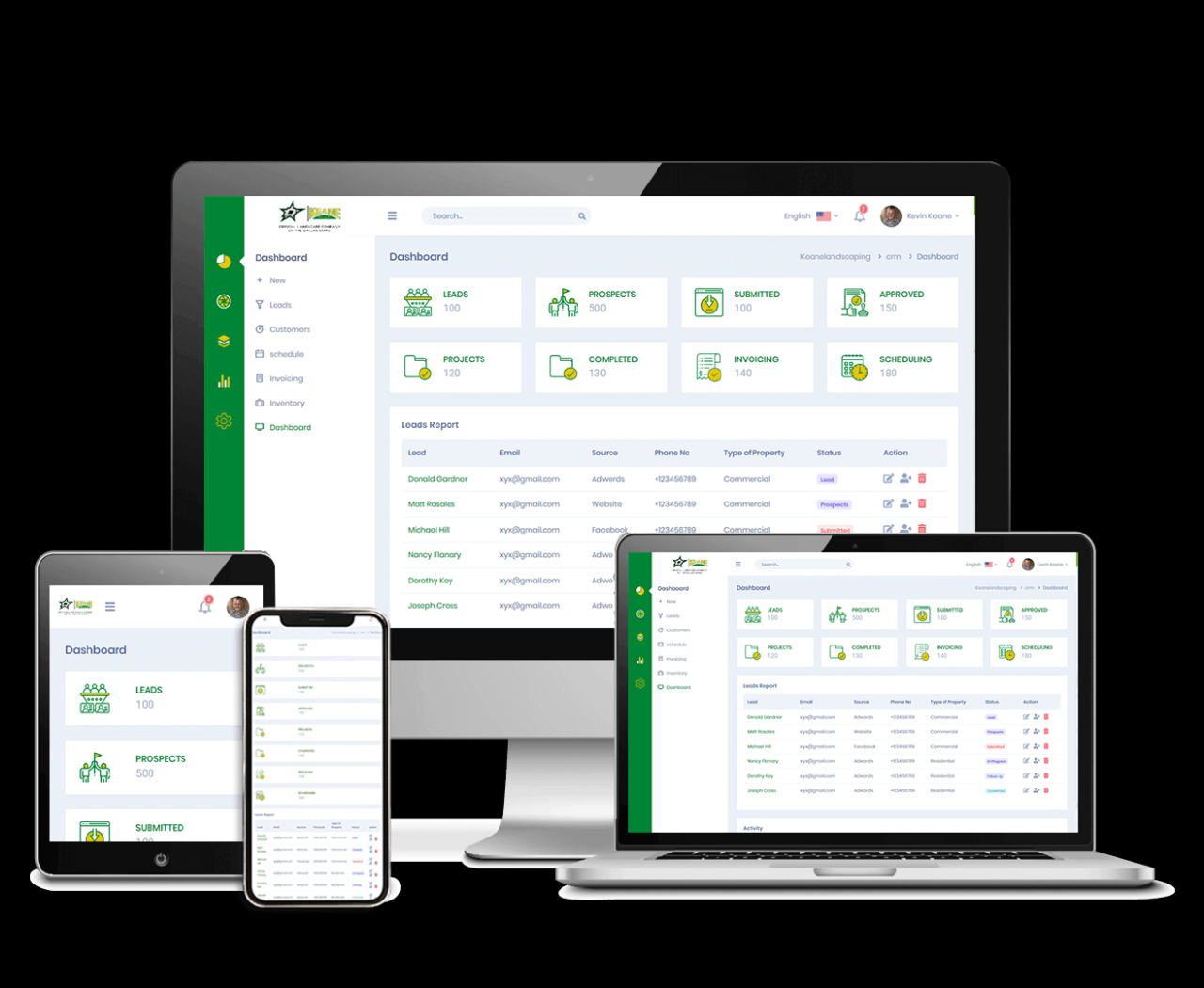 Landscaping crm software