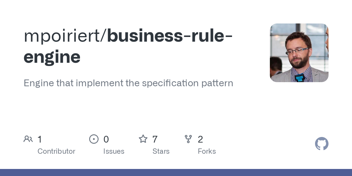 Decisions business rules engine