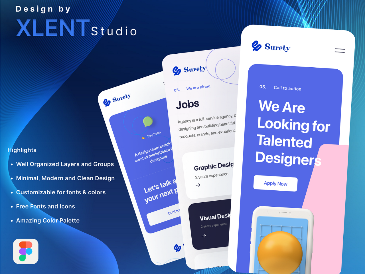 Agency marketing app mobile choose