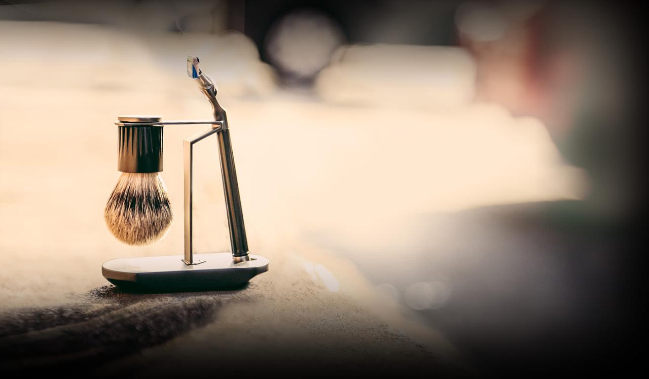 Shaving behance campaign choose board