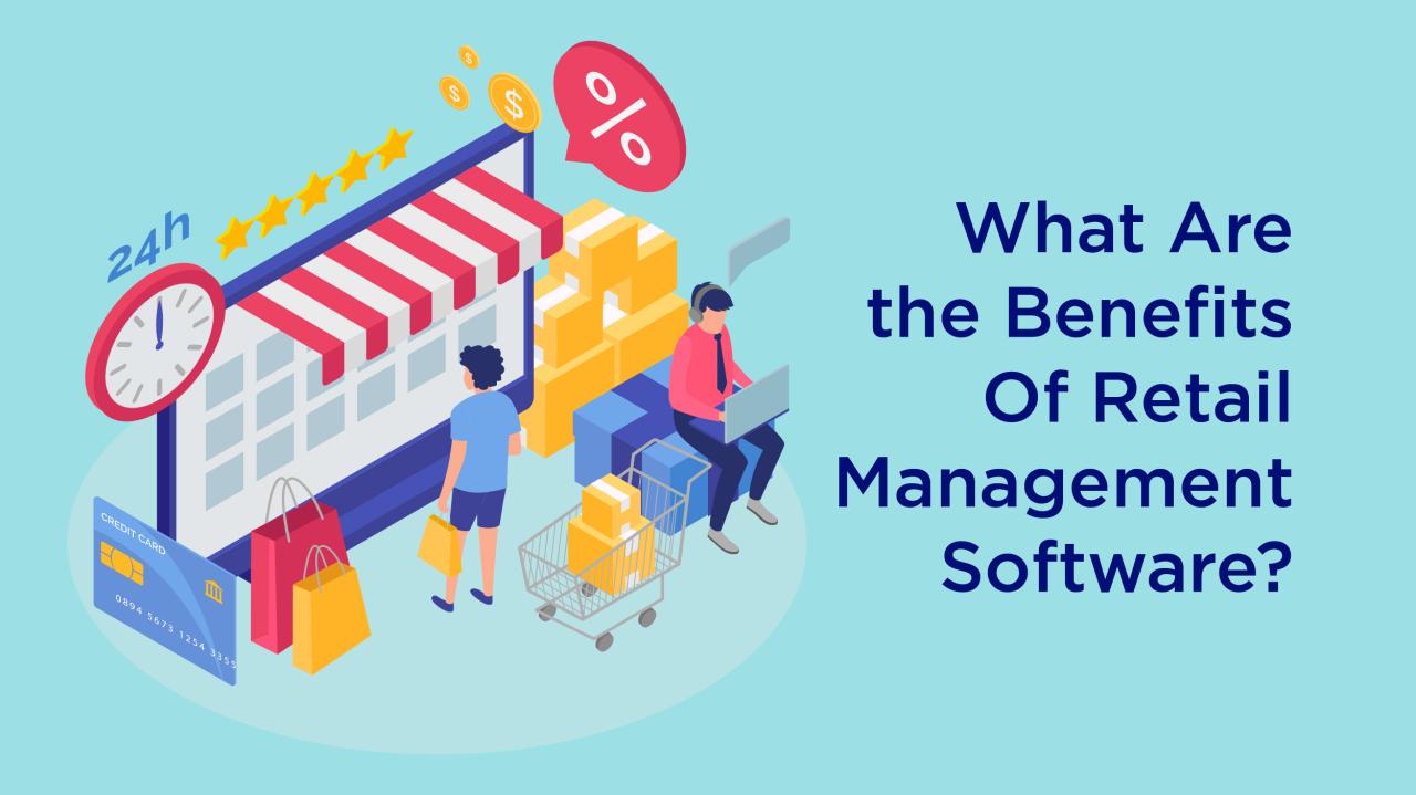 Retail shop management software