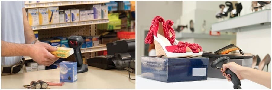 Barcode retail point