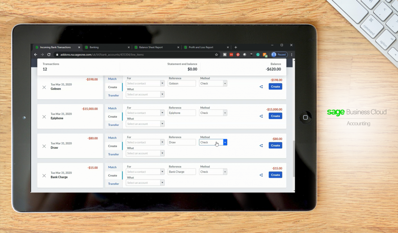 Retail shop accounting software