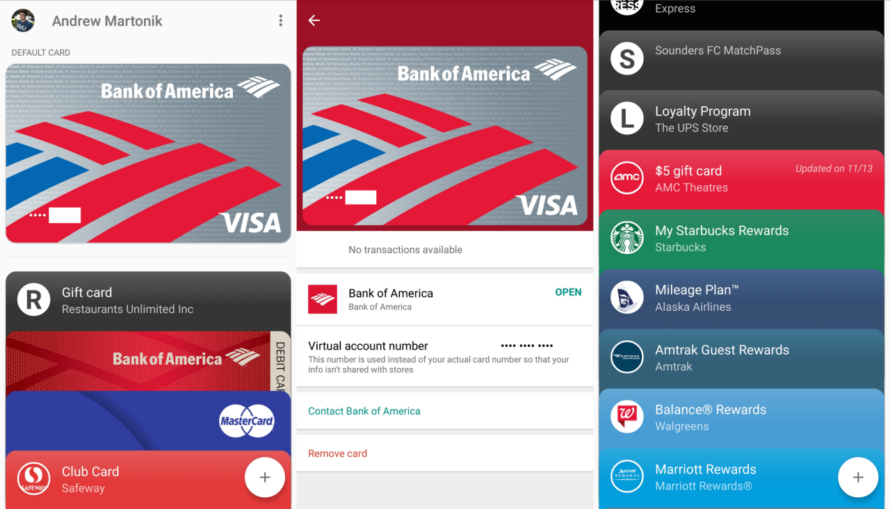 Google pay alternative for android