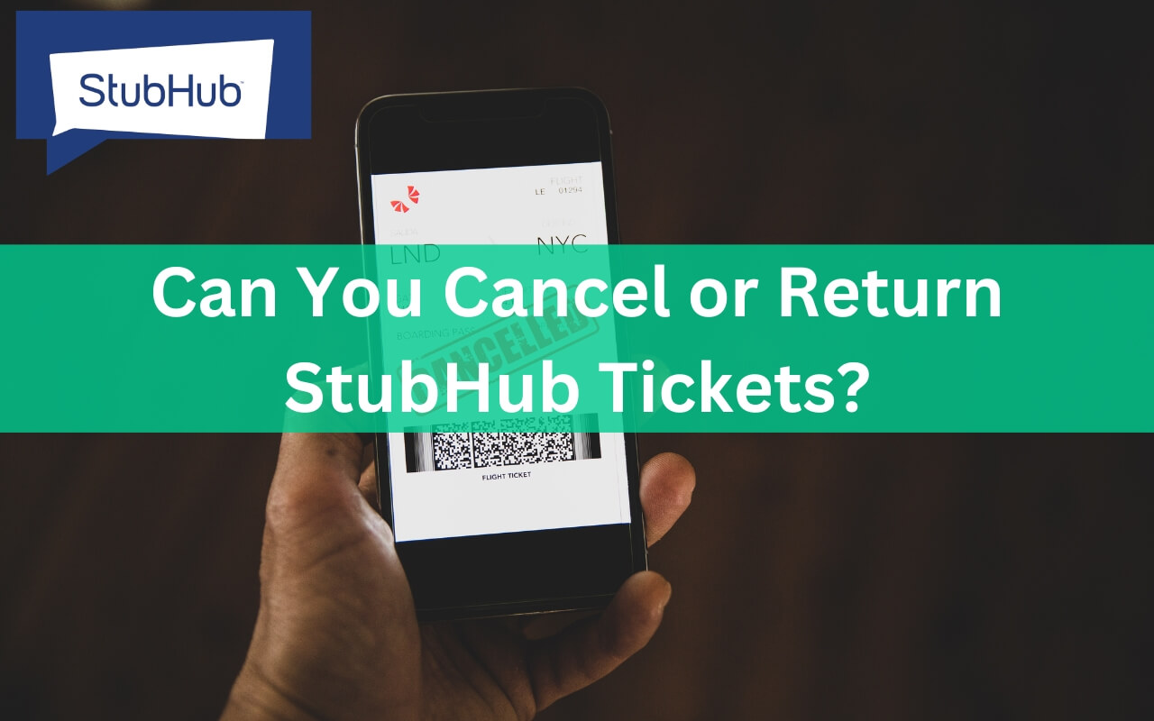 Stubhub electronic tickets
