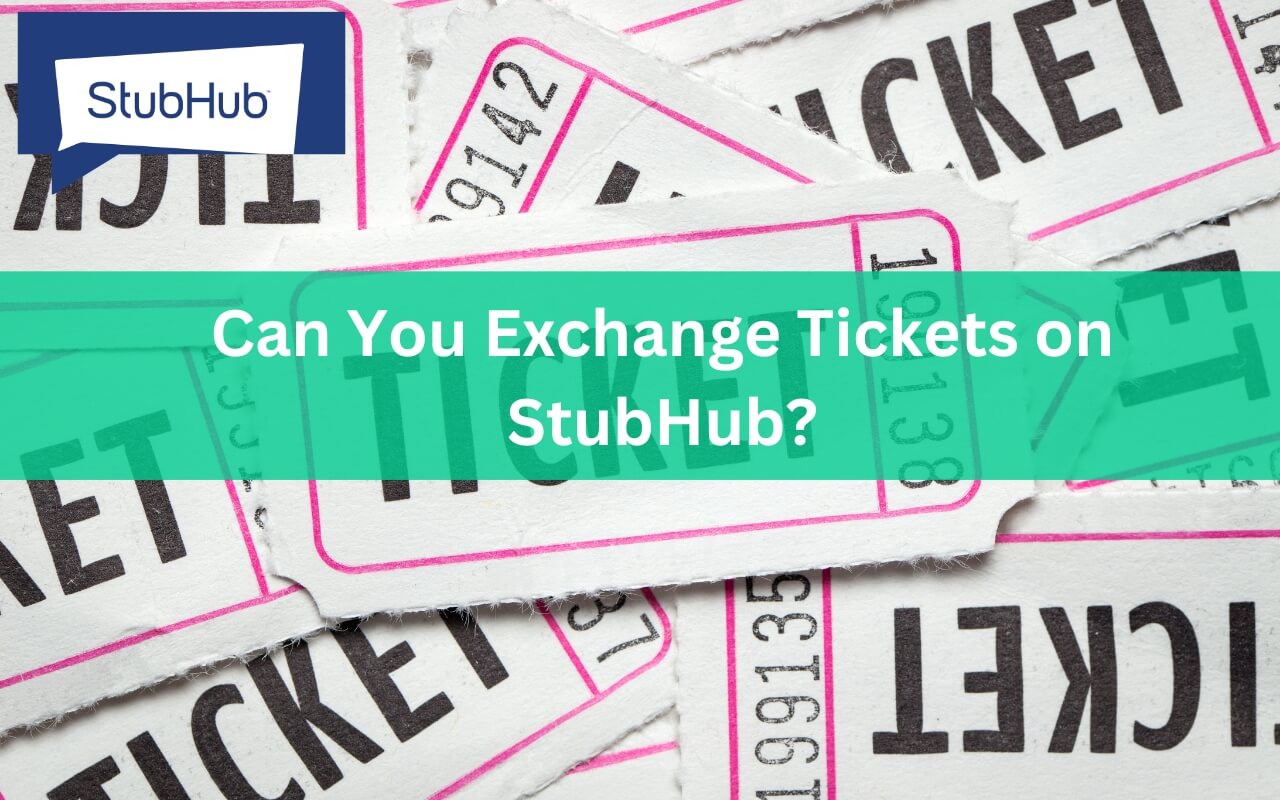 Stubhub electronic tickets