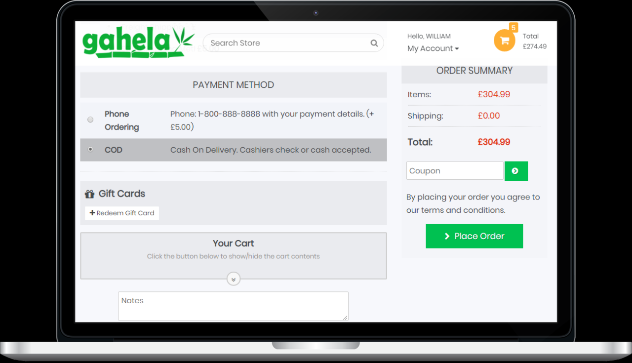 Cash on delivery affiliate