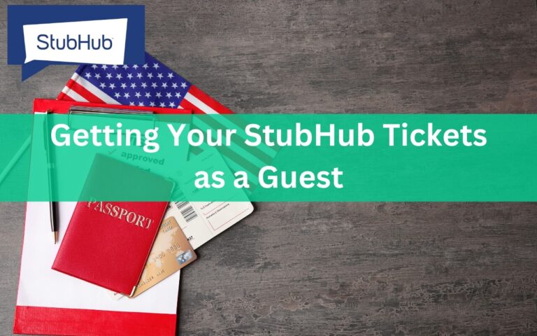 Stubhub electronic tickets