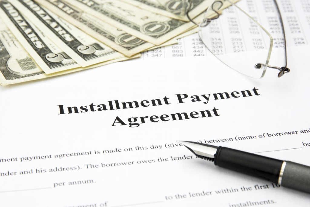 Irs installment agreement payment