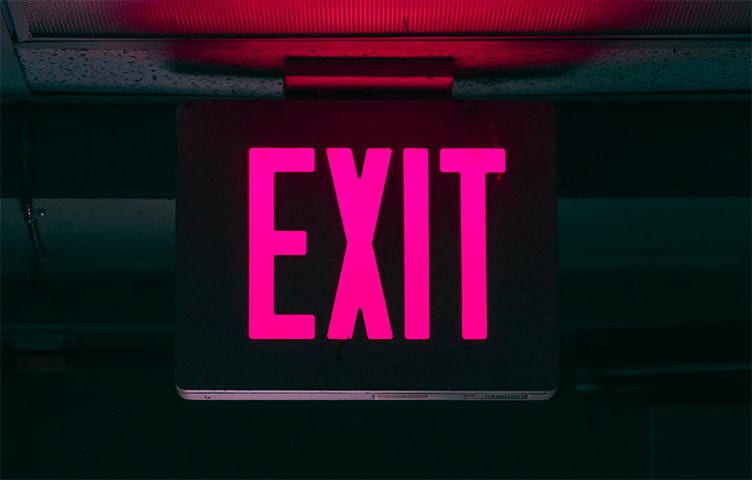 Electronic sign in and out system