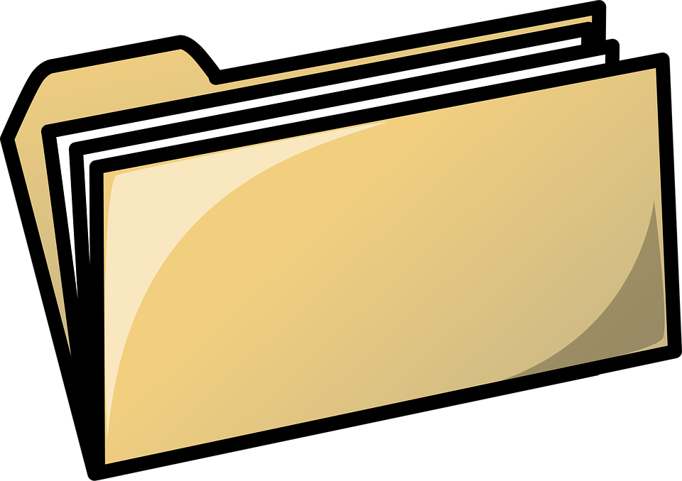 Folder Office Files · Free vector graphic on Pixabay